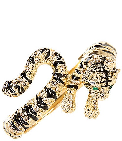 Natasha Accessories Crouching Tiger Cuff Bracelet