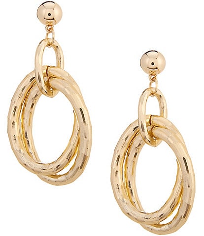 Natasha Accessories Kerrently Better links Linear Earrings