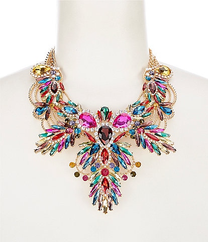 Natasha Accessories Multi Statement Necklace