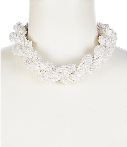 Natasha Accessories Twist Collar Necklace