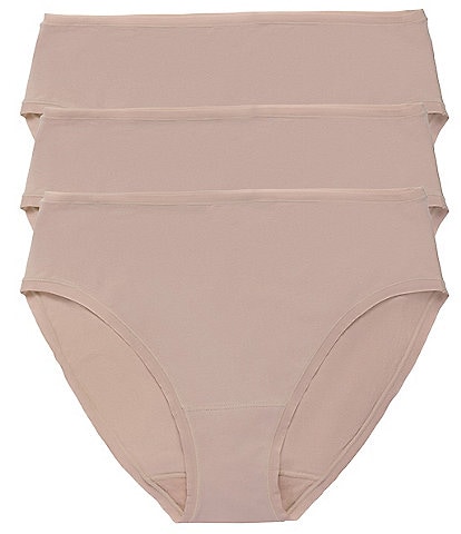 Natori Bliss Bare Cotton Hipster 3-Pack