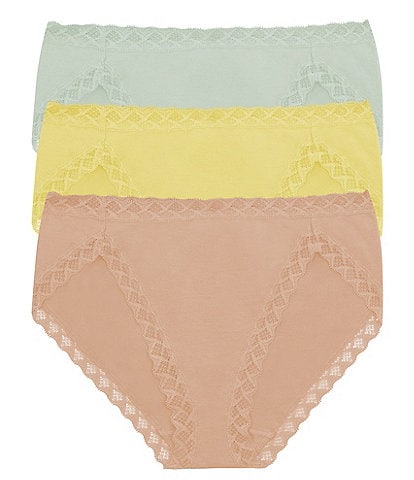 Natori Bliss Stretch French-Cut Brief Panty 3-Pack