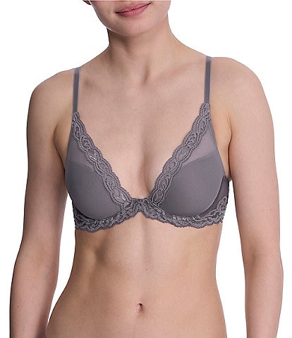 Natori Feathers Contour Dramatic Plunge T-Shirt Bra