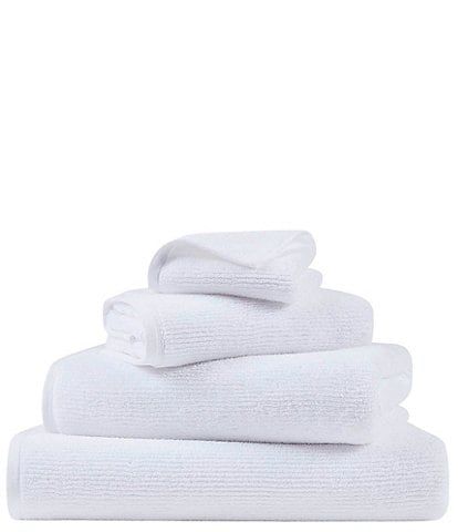 Natori Fine Rib Collection Zero Twist Cotton Bath Towels