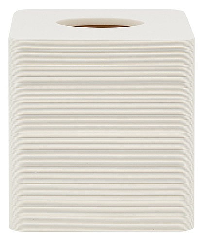 Natori Infinity Bath Collection Sand-Textured Tissue Box Cover