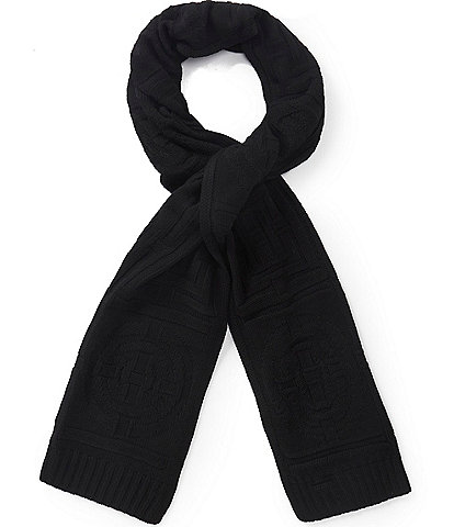 Natori Luxe Infinity Jacquard Knit Scarf