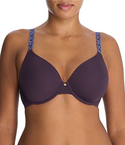 Natori Pure Luxe Seamless Full-Busted Underwire U-Back Contour T-Shirt Bra