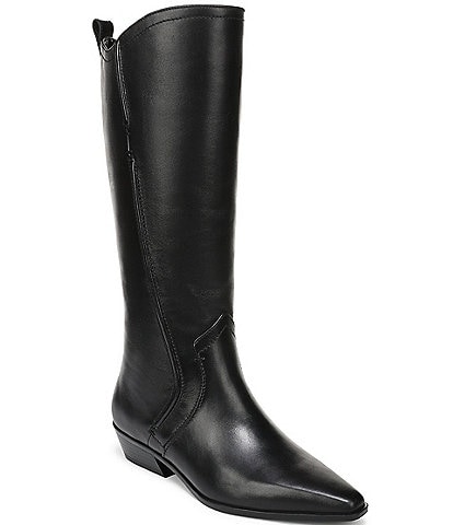 Naturalizer 27 EDIT Brooke Leather Tall Western Boots