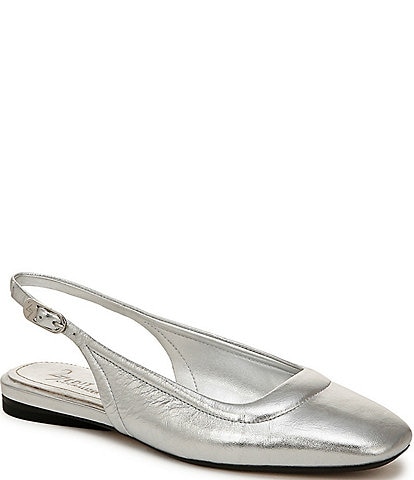 Naturalizer 27 EDIT Cadence Slingback Leather Flats