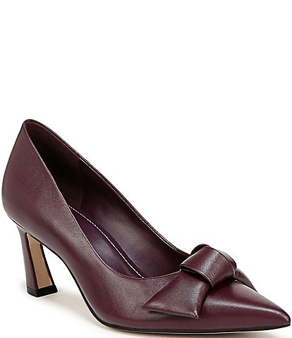 Naturalizer 27 EDIT Emery Bow Leather Pumps