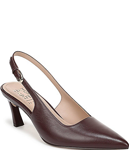 Naturalizer 27 EDIT Madison Leather Pointed Toe Slingback Pumps