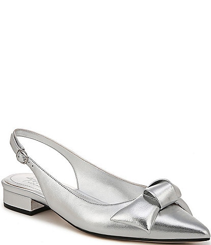 Naturalizer 27 EDIT Shine Slingback Leather Pumps