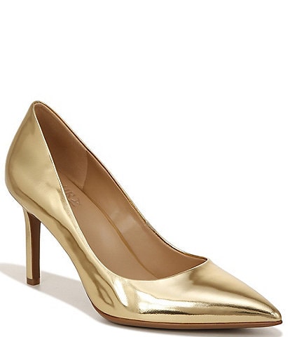 Naturalizer Anna Metallic Leather Pointed Toe Pumps