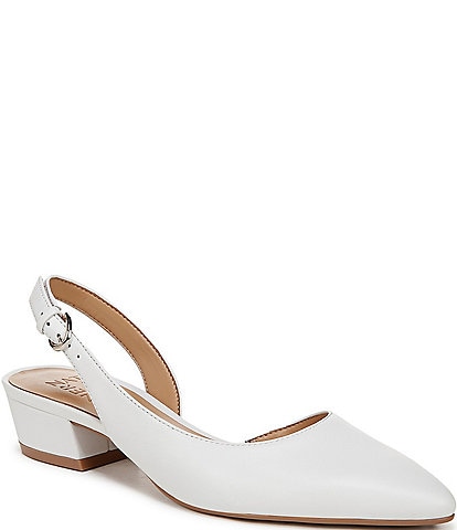 Naturalizer Banks Leather Slingback Dress Pumps