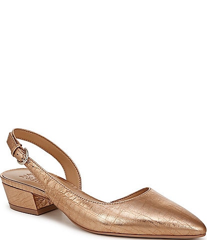 Naturalizer Banks Metallic Novelty Slingback Dress Pumps