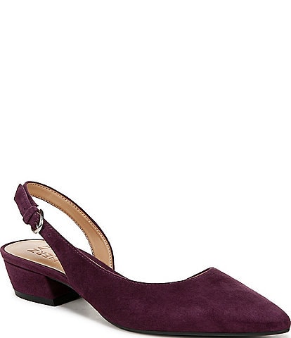 Naturalizer Banks Suede Slingback Dress Pumps