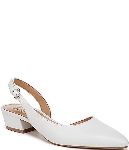 Naturalizer Banks Leather Slingback D'Orsay Dress Pumps