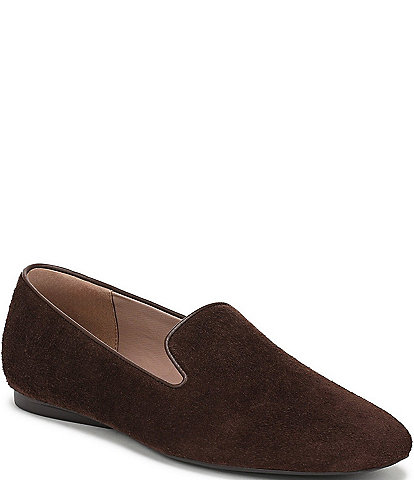 Naturalizer Charm Suede Square Toe Loafers