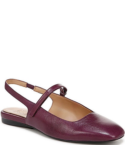 Naturalizer Connie Leather Slingback Ballet Flats