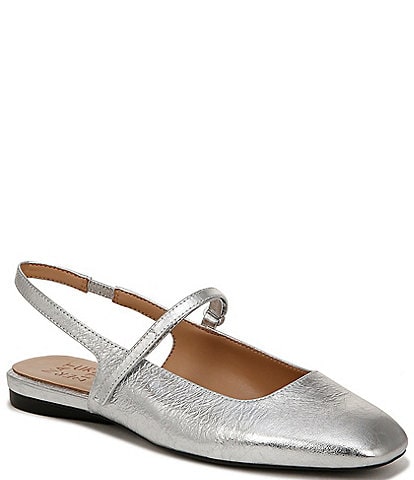 Naturalizer Connie Leather Slingback Casual Ballet Flats