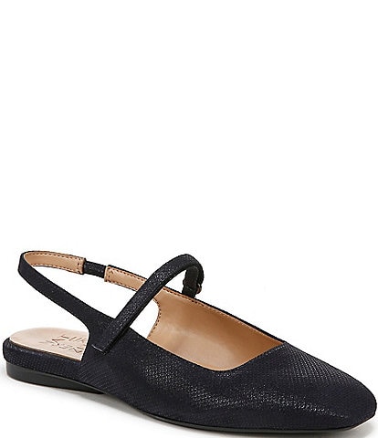 Naturalizer Connie Suede Slingback Ballet Flats