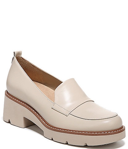 Naturalizer Darry Leather Lug Sole Loafers