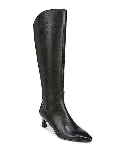 Naturalizer Deesha Leather Tall Narrow Calf Dress Boots