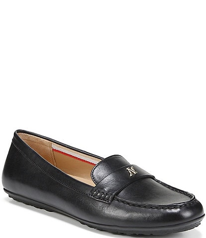 Naturalizer Evie Leather Ornament Detail Slip On Loafers