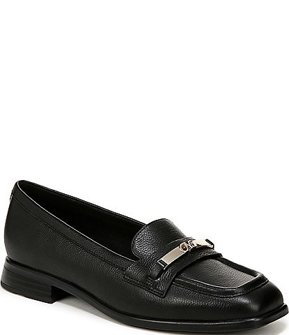 Naturalizer Fabienne Metallic Ornamentation Leather Slip-On Loafers