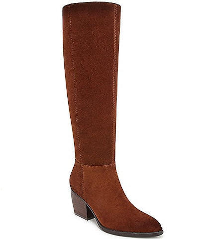 Naturalizer Fae Suede Knee High Tall Boots