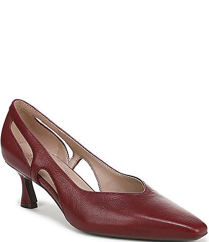 Naturalizer Gracie Pointed Toe Leather Pumps