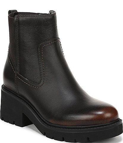 Naturalizer Juni Water Repellent Leather Booties