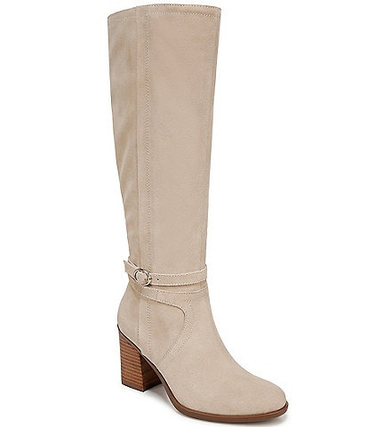 Naturalizer Kamila Suede Decorative Buckle Knee High Boots