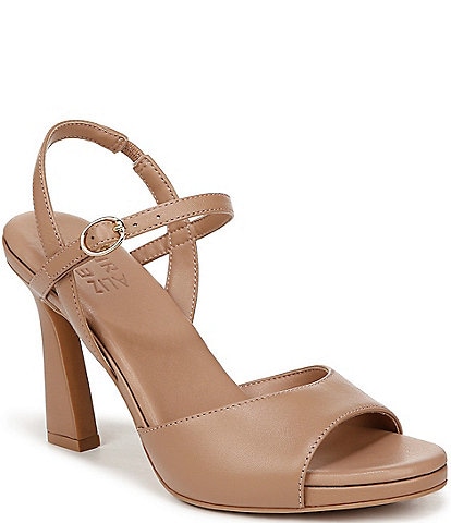 Naturalizer Lala Leather Ankle Strap Sandals