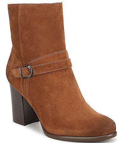 Naturalizer Leighton Suede Ankle Booties