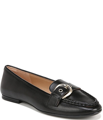 Naturalizer Lola Leather Buckle Detail Loafers