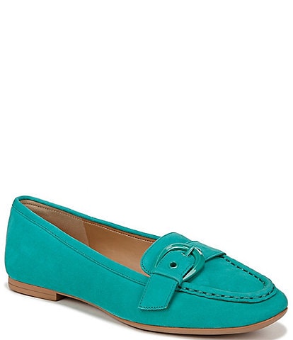 Naturalizer Lola Suede Buckle Detail Loafers