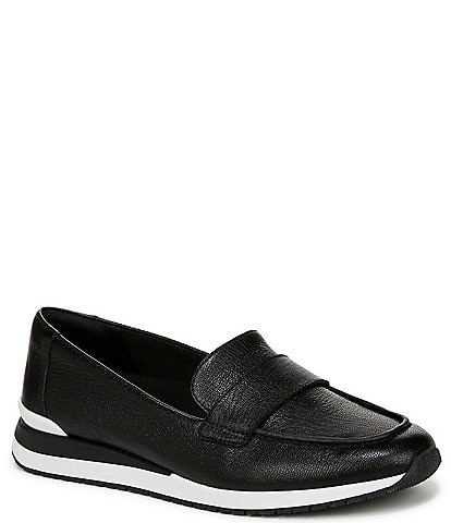 Naturalizer Lucy Metallic Leather Slip On Loafers