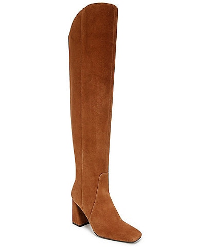 Naturalizer Lyric Suede Over The Knee Dress Boots