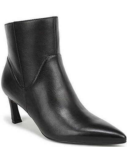 Naturalizer Mabel Leather Pointed Toe Ankle Booties