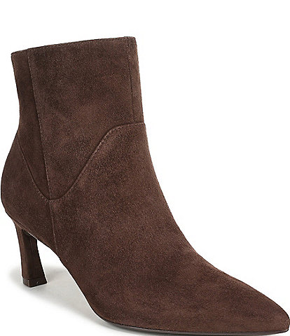 Naturalizer Mabel Suede Pointed Toe Ankle Booties