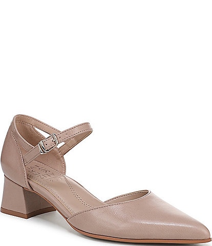 Naturalizer Maddox Leather Strappy Pumps