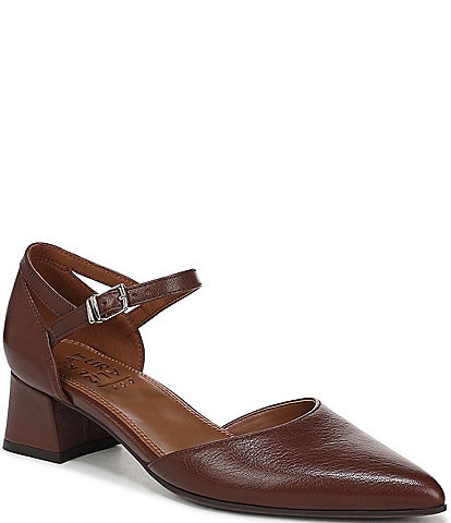 Naturalizer Maddox Leather Strappy Pump