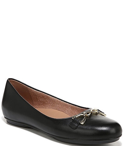 Naturalizer Maxwell Chain Bit Leather Casual Ballet Flats