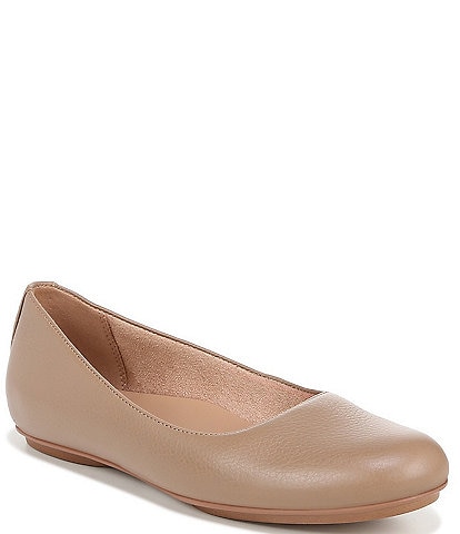 Naturalizer Maxwell Tumbled Leather Slip-On Flats