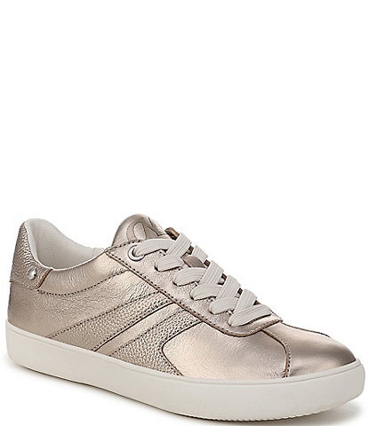 Naturalizer Medina Lace Up Leather Sneakers