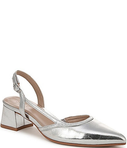 Naturalizer Mila Leather Slingback Pumps