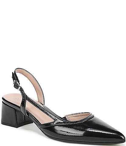 Naturalizer Mila Patent Leather Slingback Pumps