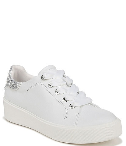 Naturalizer Morrison Bliss Rhinestone Leather Sneakers