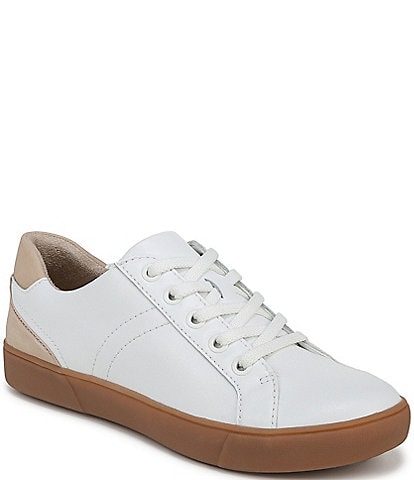 Naturalizer Morrison Leather Suede Gum Sole Sneakers